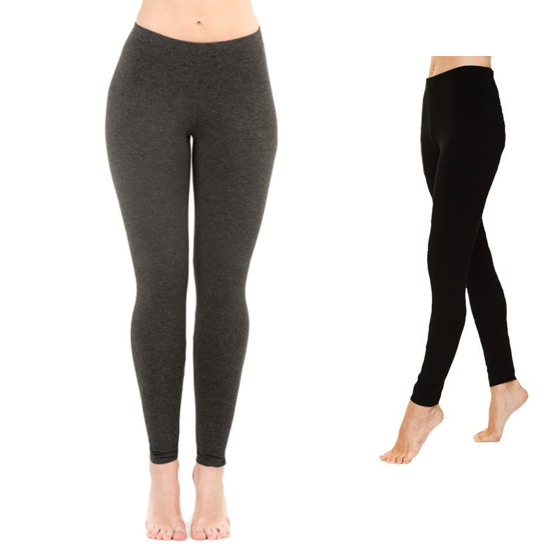 Grey and Black Bamboo Leggings - LNBF - Suri legging - Leave Nothing But Footprints Bamboo Clothing