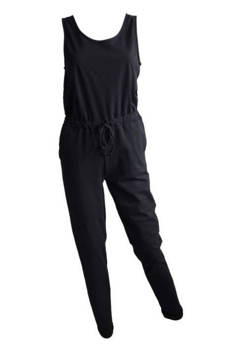 Ladies Organic Cotton Jumpsuit - Black