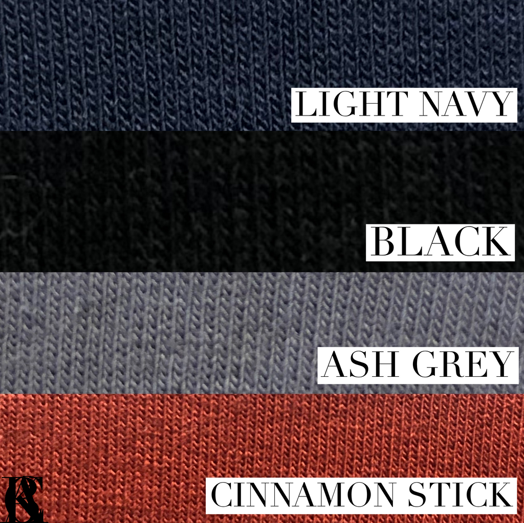 Colours for the bamboo skirt.